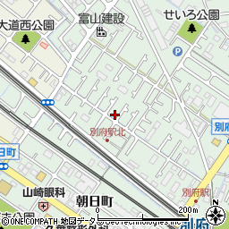 兵庫県加古川市別府町別府965-5周辺の地図
