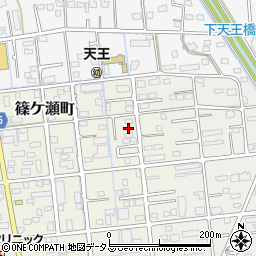 静岡県浜松市中央区篠ケ瀬町26周辺の地図