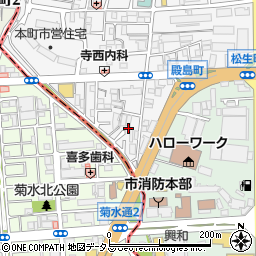 大阪府門真市本町46-31周辺の地図