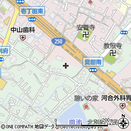 兵庫県加古川市別府町別府797-5周辺の地図