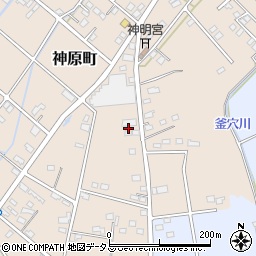 静岡県浜松市中央区神原町1188周辺の地図