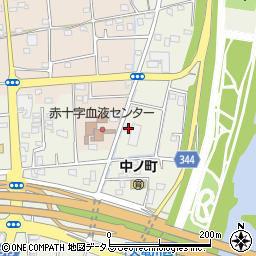 静岡県浜松市中央区中野町3311周辺の地図