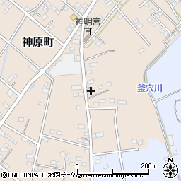 静岡県浜松市中央区神原町1196周辺の地図