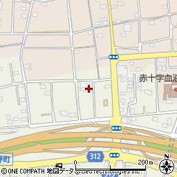 静岡県浜松市中央区中野町2428周辺の地図