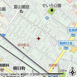 兵庫県加古川市別府町別府952-6周辺の地図