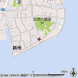 静岡県湖西市新所101周辺の地図