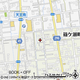 静岡県浜松市中央区篠ケ瀬町150周辺の地図