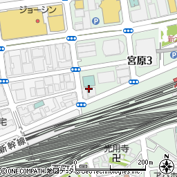 藁焼きと熟成肉 藁蔵 wakura 新大阪店周辺の地図