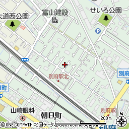 兵庫県加古川市別府町別府965-6周辺の地図
