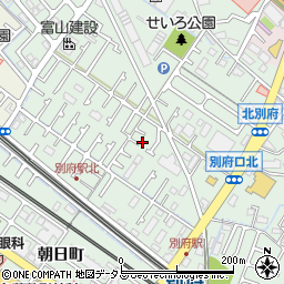 兵庫県加古川市別府町別府952-15周辺の地図