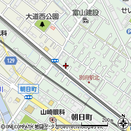 兵庫県加古川市別府町別府986-15周辺の地図