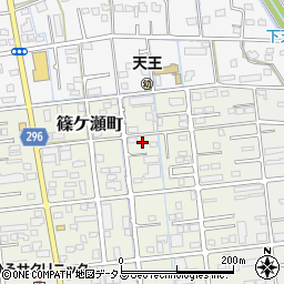 静岡県浜松市中央区篠ケ瀬町40周辺の地図
