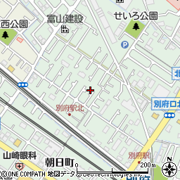兵庫県加古川市別府町別府966-5周辺の地図