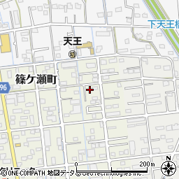 静岡県浜松市中央区篠ケ瀬町25周辺の地図