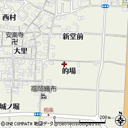 京都府木津川市相楽（的場）周辺の地図