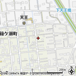 静岡県浜松市中央区篠ケ瀬町11周辺の地図