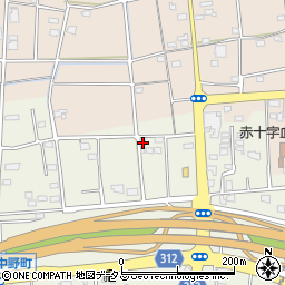 静岡県浜松市中央区中野町2432周辺の地図