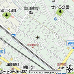 兵庫県加古川市別府町別府965-7周辺の地図