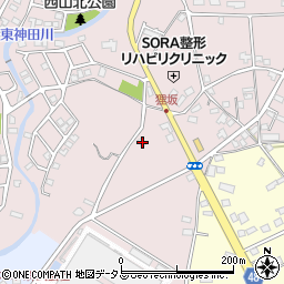静岡県浜松市中央区西山町1400周辺の地図
