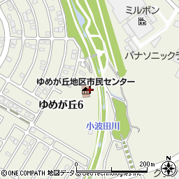 伊賀市役所　放課後児童クラブ第２風の丘周辺の地図