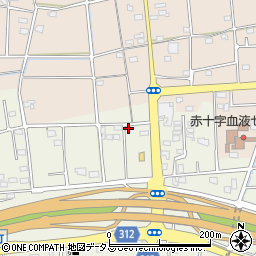 静岡県浜松市中央区中野町2424周辺の地図