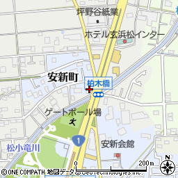 オリックスレンタカー浜松インター店周辺の地図