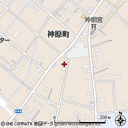 静岡県浜松市中央区神原町1160周辺の地図