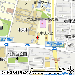ワンカルビプラス尼崎七松店周辺の地図
