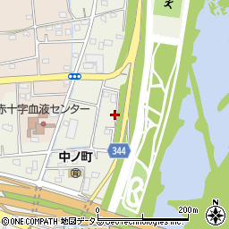 静岡県浜松市中央区中野町3287周辺の地図
