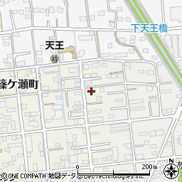 静岡県浜松市中央区篠ケ瀬町9周辺の地図