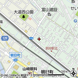 兵庫県加古川市別府町別府986-1周辺の地図