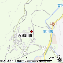 奈良県奈良市西狭川町573周辺の地図