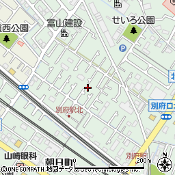 兵庫県加古川市別府町別府965-14周辺の地図