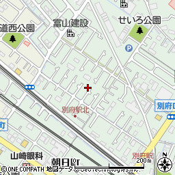 兵庫県加古川市別府町別府965-8周辺の地図