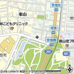 豊橋信用金庫南栄支店周辺の地図