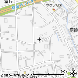 静岡県磐田市富丘732周辺の地図