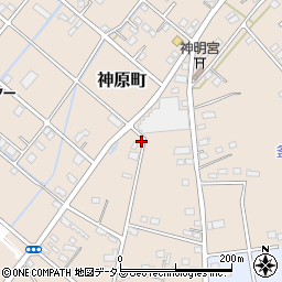 静岡県浜松市中央区神原町1162周辺の地図