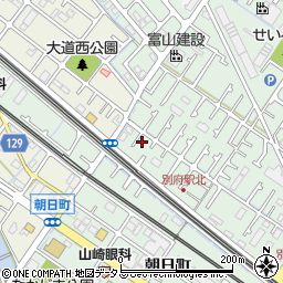 兵庫県加古川市別府町別府986-14周辺の地図
