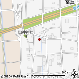 静岡県磐田市富丘464-3周辺の地図