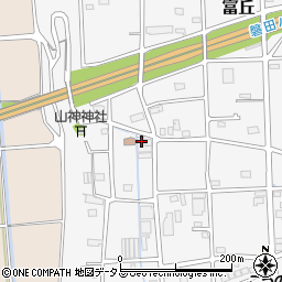 静岡県磐田市富丘461周辺の地図