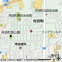 大阪府門真市舟田町28-24周辺の地図