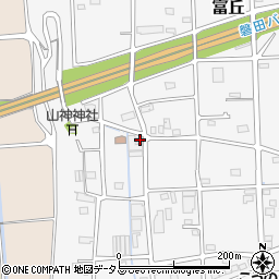 静岡県磐田市富丘462周辺の地図