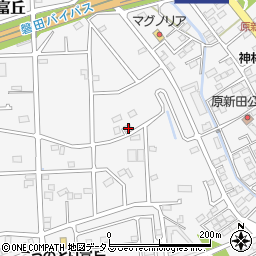 静岡県磐田市富丘730周辺の地図