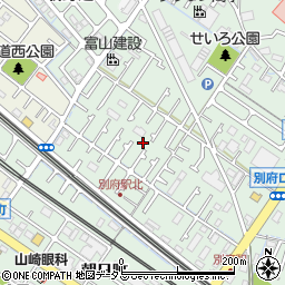 兵庫県加古川市別府町別府965-9周辺の地図