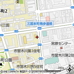 フォレスト新大阪周辺の地図