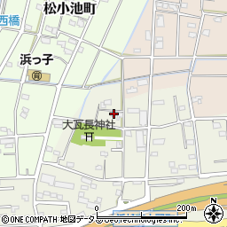 静岡県浜松市中央区中野町2187周辺の地図