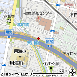 兵庫県西宮市染殿町10周辺の地図