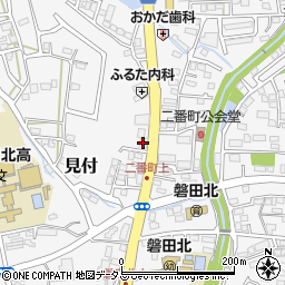 制服のキンパラ本社周辺の地図