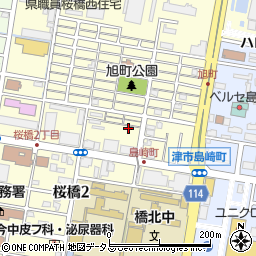 カーサロッソ周辺の地図