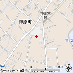 静岡県浜松市中央区神原町1165周辺の地図